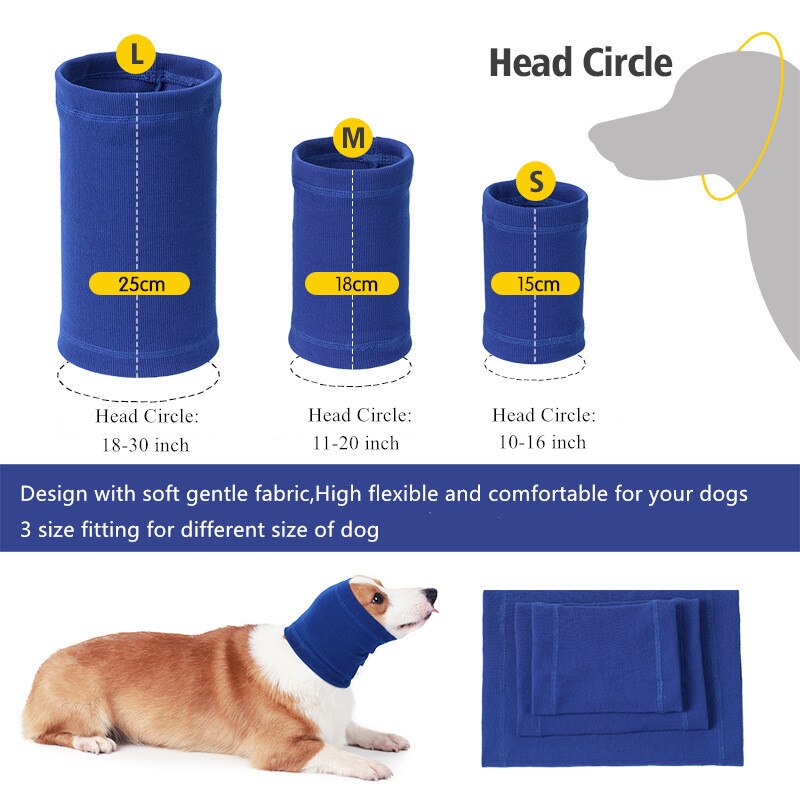 Couvre-oreilles multifonction pour chien, Protection contre le froid en plein air, réduction du bruit, coupe-vent, écharpe chaude pour chiot, hiver