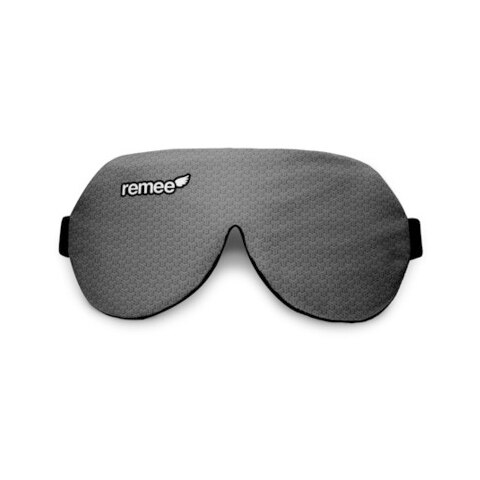 Remee-mascarilla para dormir, máscara de ojos con sombreado de viaje, Control de sueños, sueños lúcidos, relajante: Negro