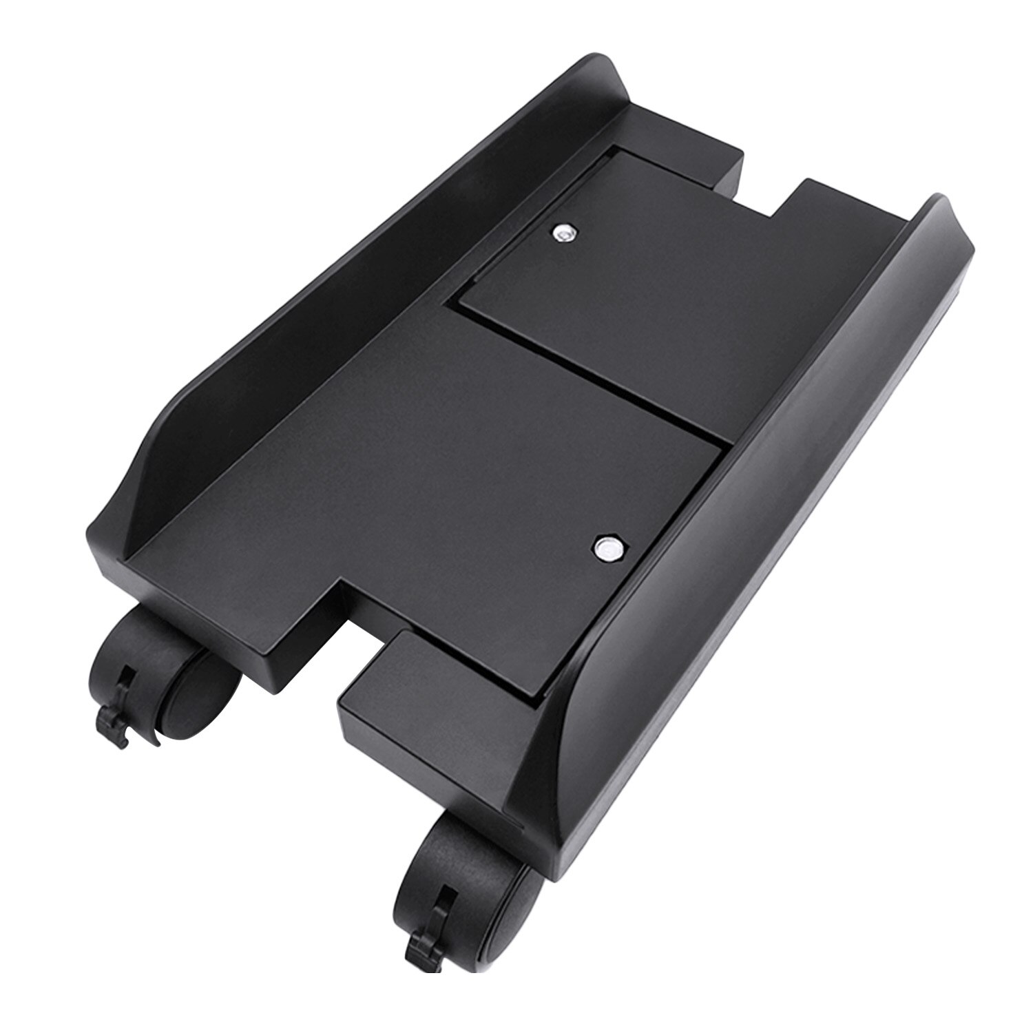 Besegad Verstelbare Computer Case Cpu Rolling Holder Bracket Stand Desktop Mainframe Opbergrek Met 4 Zwenkwielen Voor Kantoor