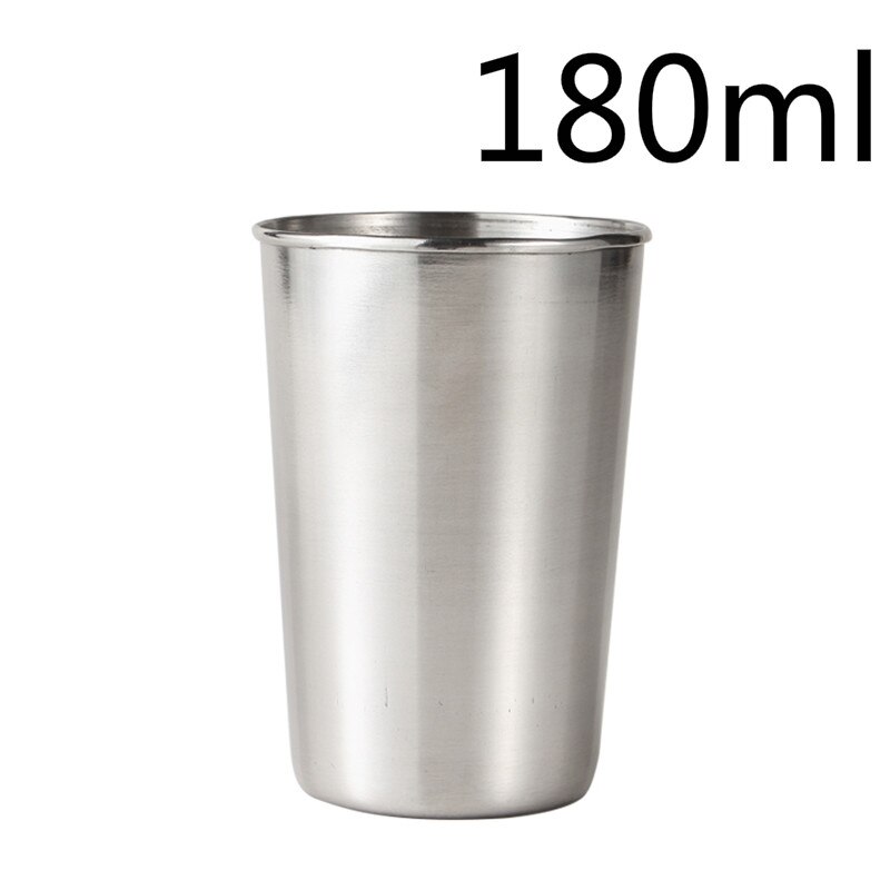 Measuring Cup Stainless One Shot Glass Cocktail Bartender Scale Cup Liquor Bar Tools: 180ml