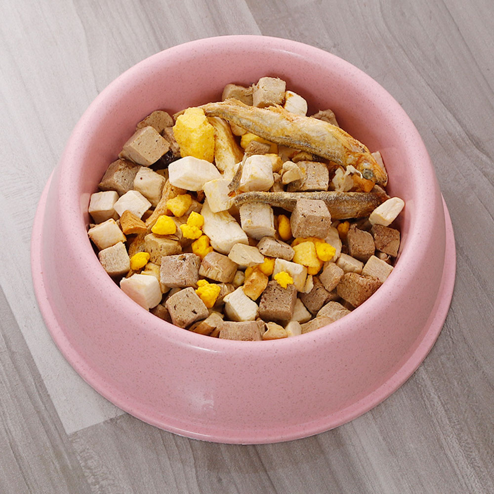 Bol d'alimentation en eau pour animaux de compagnie, pour chiens, chat, Durable, épais, en plastique, tige de blé, pour petits et moyens chiens, produits pour chiots