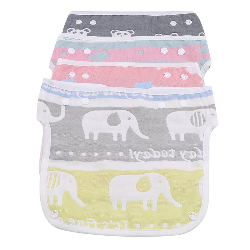 Baby Slabbertjes & Spuugdoekjes - Cartoon Print - Katoen Polyester Mix - Unisex voor Peuters
