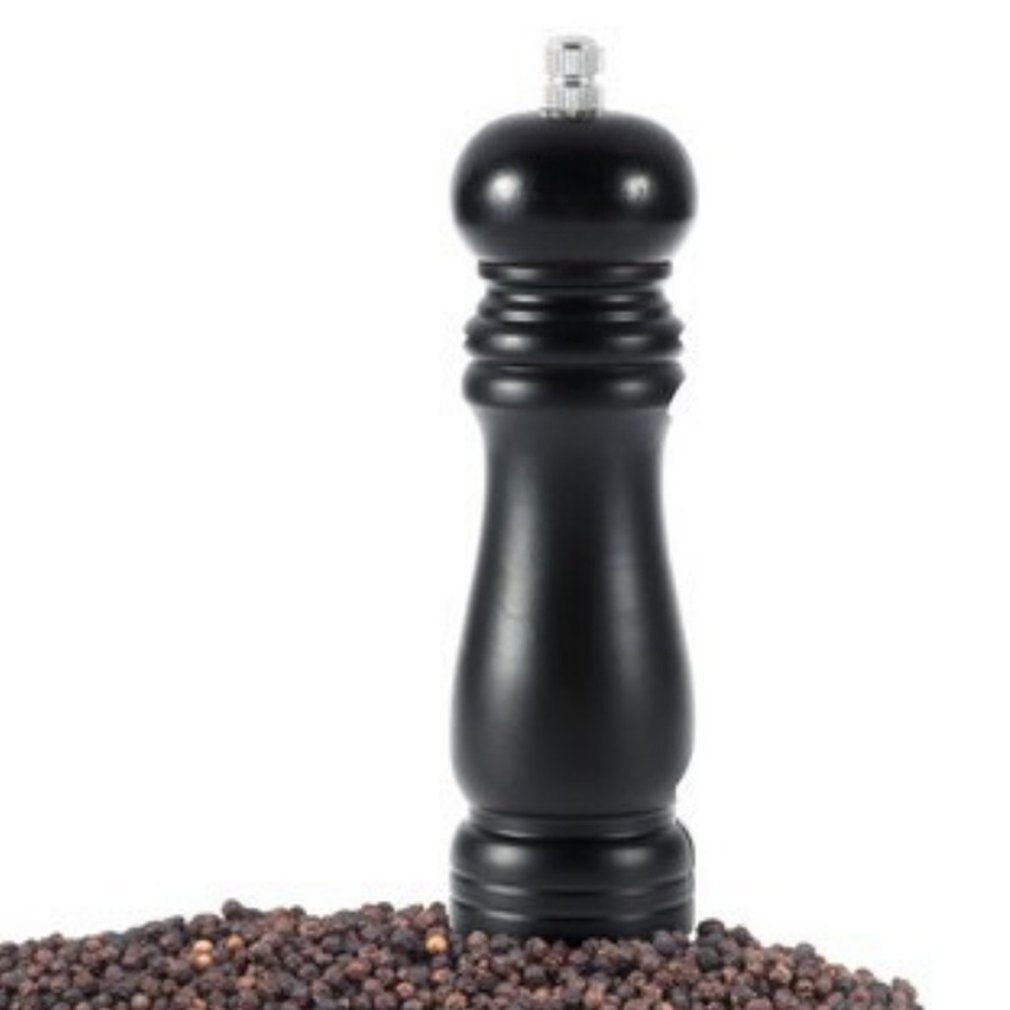 Wooden Manual Pepper Grinder Black Pepper Grinder Pepper Stick 6 Inch