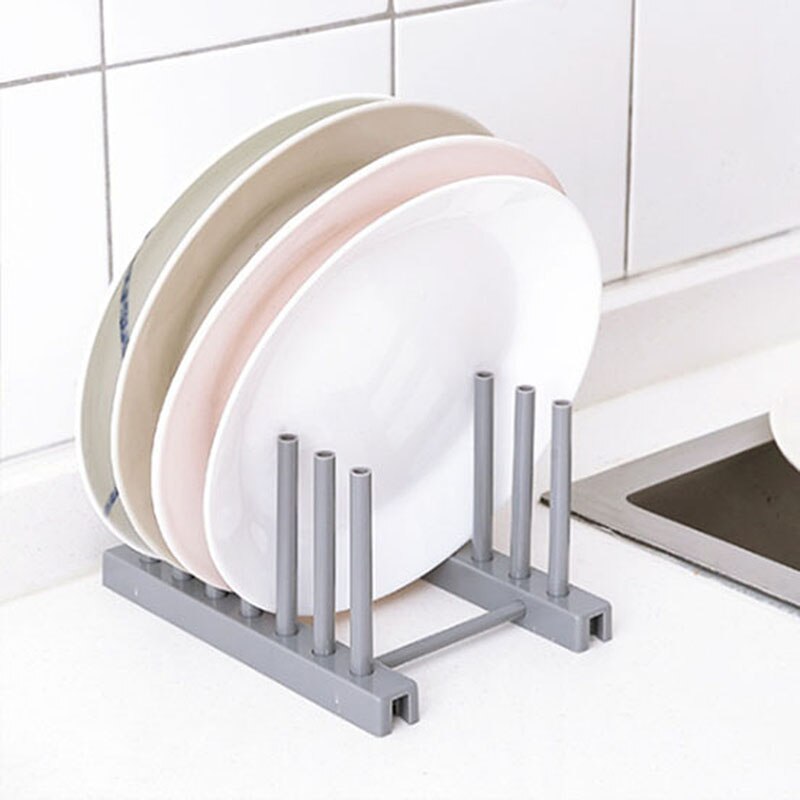 Aftagelig moderne enkel køkkenfad afløbsstativ køkken praktisk plastlåg hylde køkkenafløb dryphylde værktøj