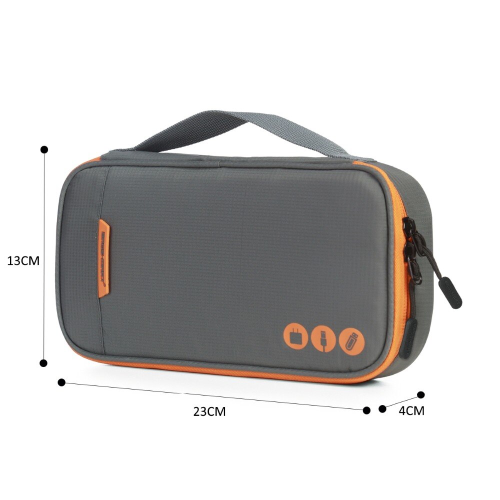 Bagsmart Travel Electronic Accessories Bags Data Cable Earphone Wire Power Line Organizer Bag Flash Disk Case Digital Bag