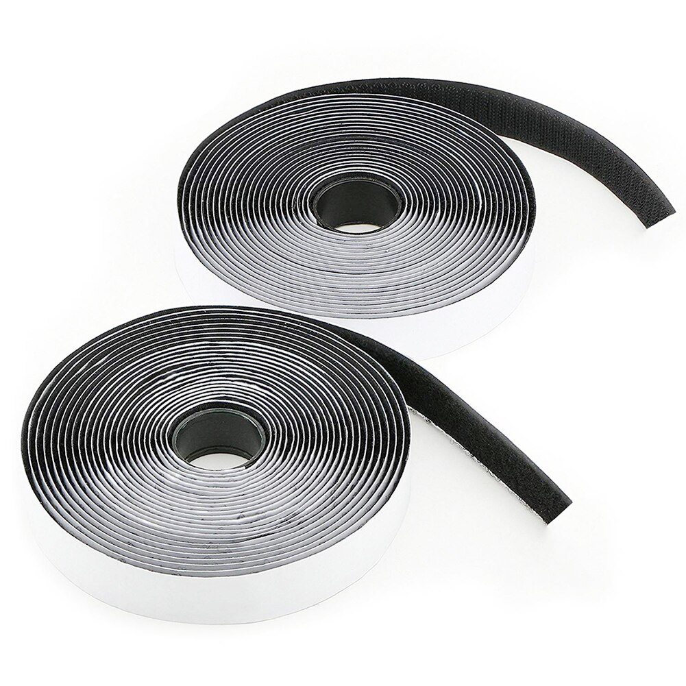 5M 20Mm Dubbelzijdig Tape Geen Spoor Herbruikbare Waterdichte Sterke Lijm Lijm Tape Klittenbandsluitingen Zelfklevende Sluiting Tape haak