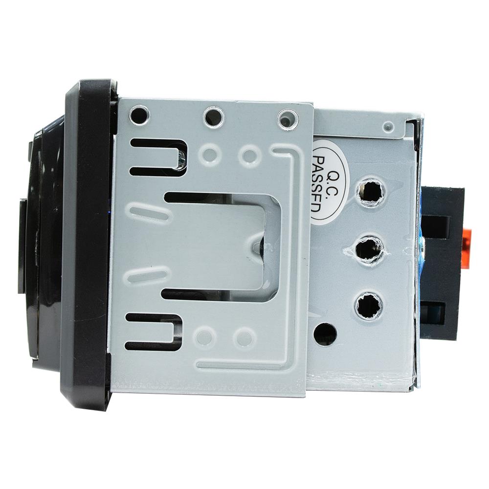 Bilradio 1 din stereospelare digital bluetooth bil  mp3 spelare 60 wx 4 fm radio stereo ljud musik usb/sd med aux-ingång i instrumentbrädan