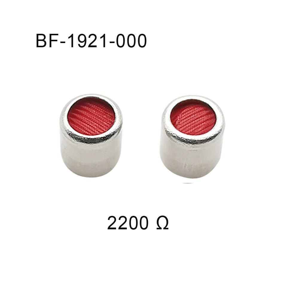2PCS Balanced Armature Damping Damper Plugs filters Knowles Acoustic Dampers for Shure Se215 se315 se425 se535 Se846 TF10 LM5144: BF-1921 Red 2200
