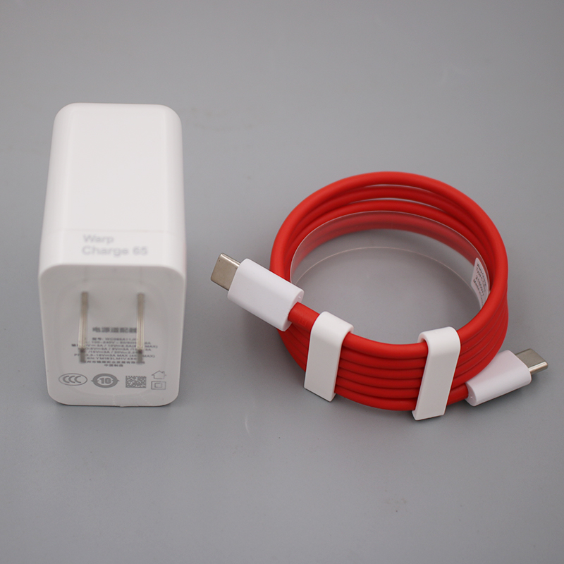 Încărcător de alimentare original warp charge 65w, adaptor de încărcare de perete cu priză ue/sua, cablu tip c pentru oneplus 10 , 9 pro 9r , 9rt nord  ce 2 8t+5g: Br