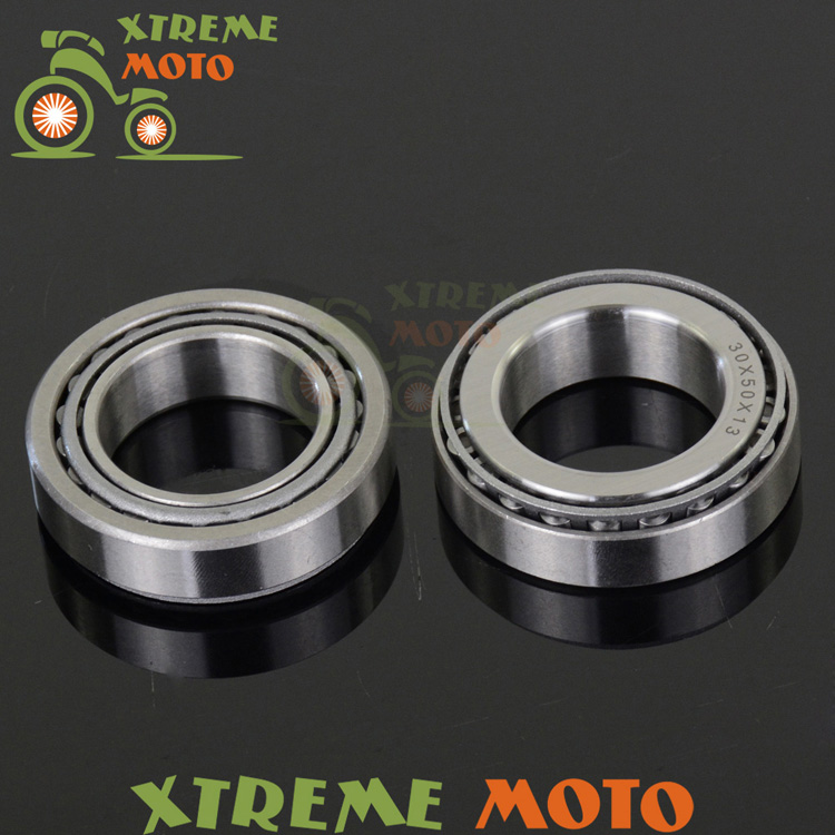 Steering Stem Head Race Bearings For Suzuki RM125 RM250 RMX250 1989-1990 Motocross Enduro Motorcycle Dirt Bike Off Road