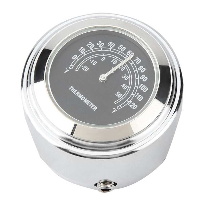 water tank meter coolant temperature 22-25mm Motorcycle Handlebar Mount Thermometer Temp Dial Meter Gauge auto parts water