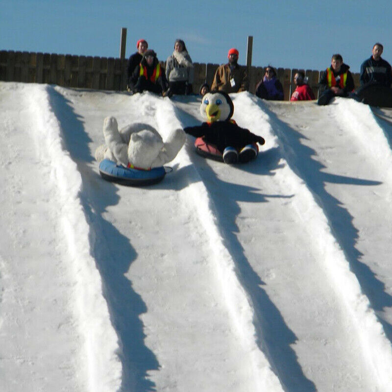Schnee Rohr für Winter Spaß Aufblasbare 47 Zoll Schwere Schnee Schlitten Skifahren Lieferungen X85