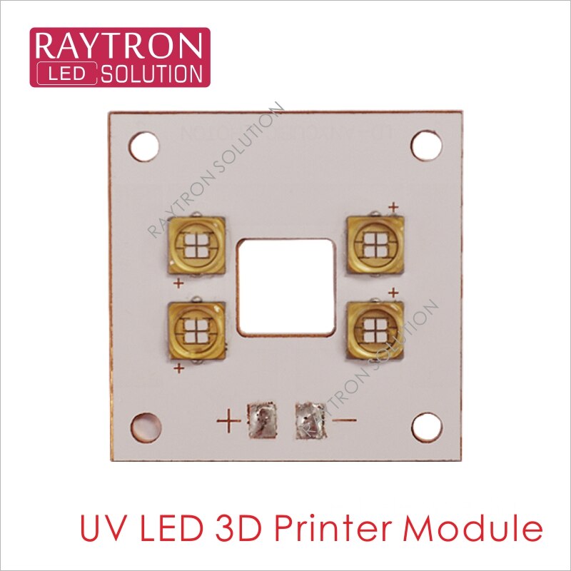 3d skrivare 405nm lim harts valfri kubisk foton och foton noll serie ersättning ultraviolett uv led härdningsmodul