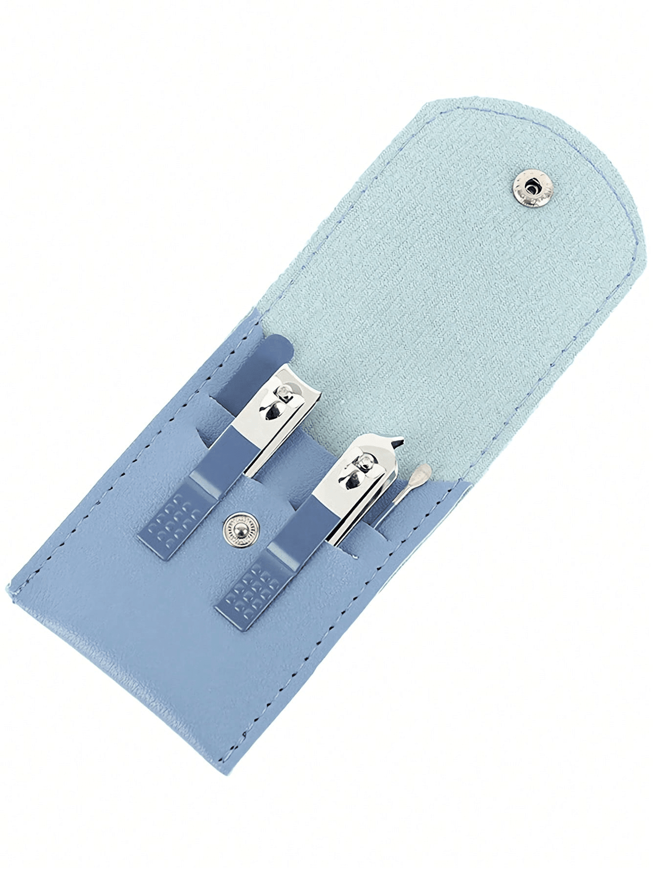 Manicure Set Nail Clippers Pedicure Kit, Stainless Steel Nail Care Tools Grooming Kit with Luxurious Travel Leather: Red