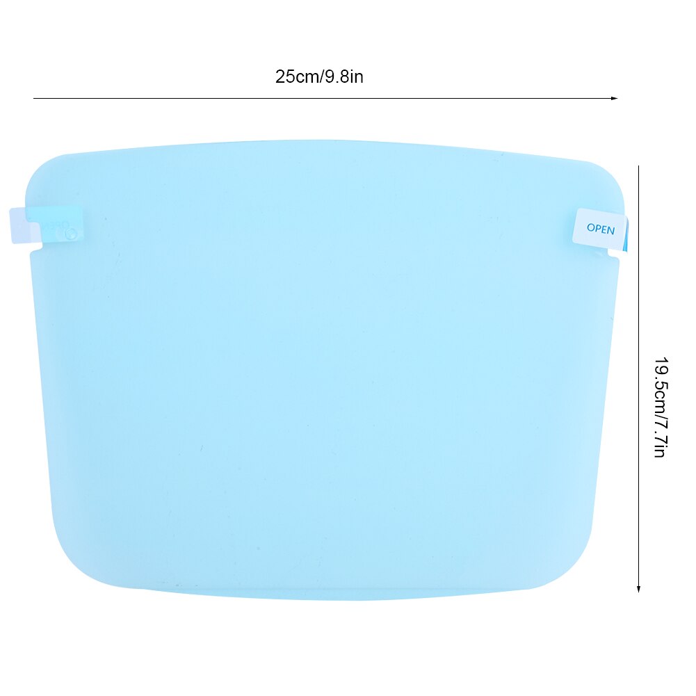 4Pcs Face Mask Double-sided Full Face Coverage Safety Anti-fog Kitchen Cooking Transparent Face Mask Lens Face Protection Cover