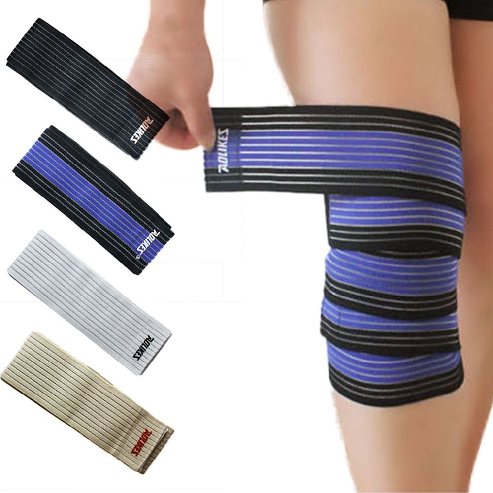 Elastische Compressie Strap Ankle Protector Verstelbare Elleboog Pols Knie Shin Enkel Hand Ondersteuning Wrap Bandage Brace Sport
