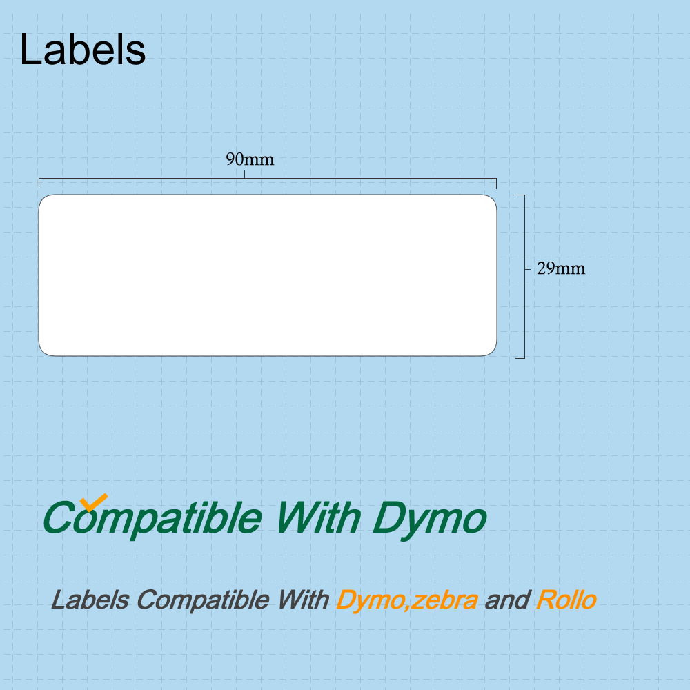 Brother Compatible Labels dk-11201 dk 11201 Address Label 29x 90mm Sticker dk1201Sonar