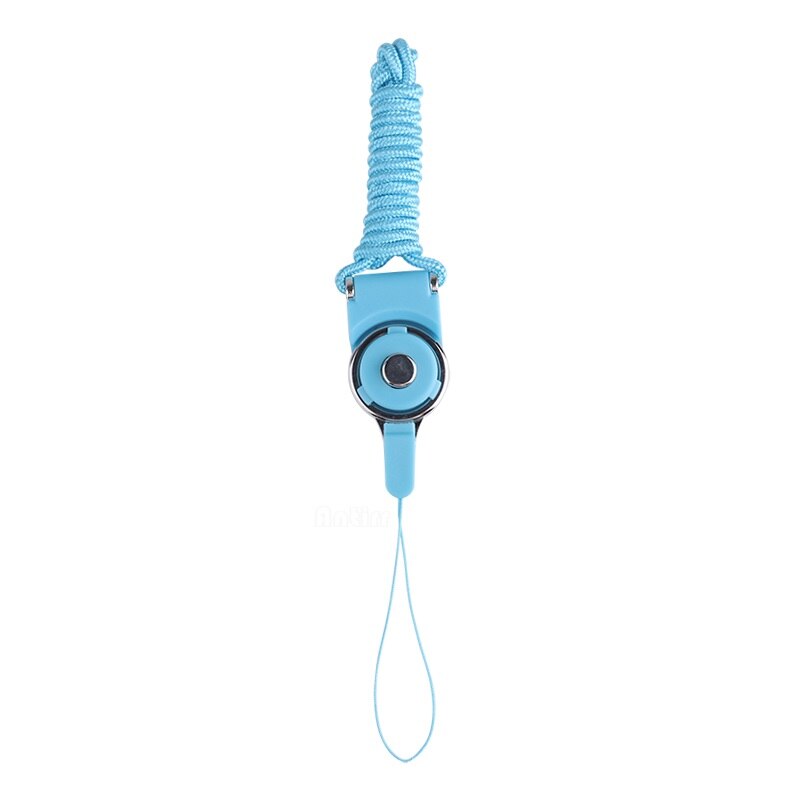 Cell Phone Neck Chain Straps Camera Sling rotatable Mobile Keychain Hang Rope Lariat decorative ribbon For iPhone Xiaomi Huawei: Sky Blue