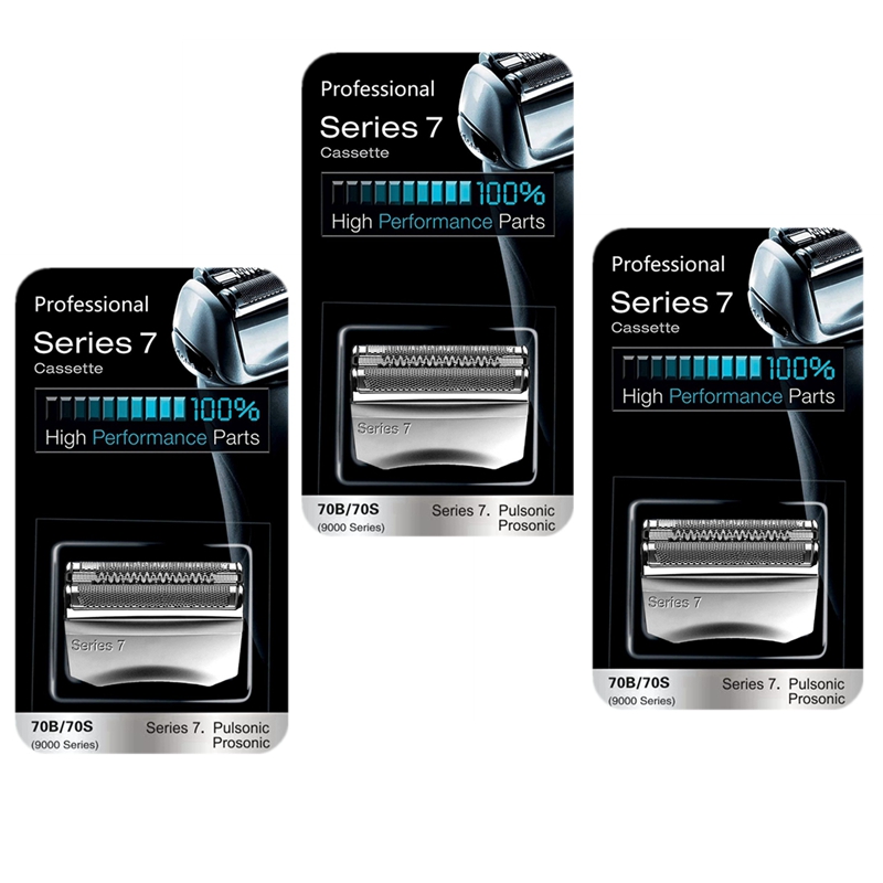 70S vervangende kop compatibel met Braun Series 7 elektrische scheerapparaten 790cc,760cc,750cc,720,799,797,720,730,765CC