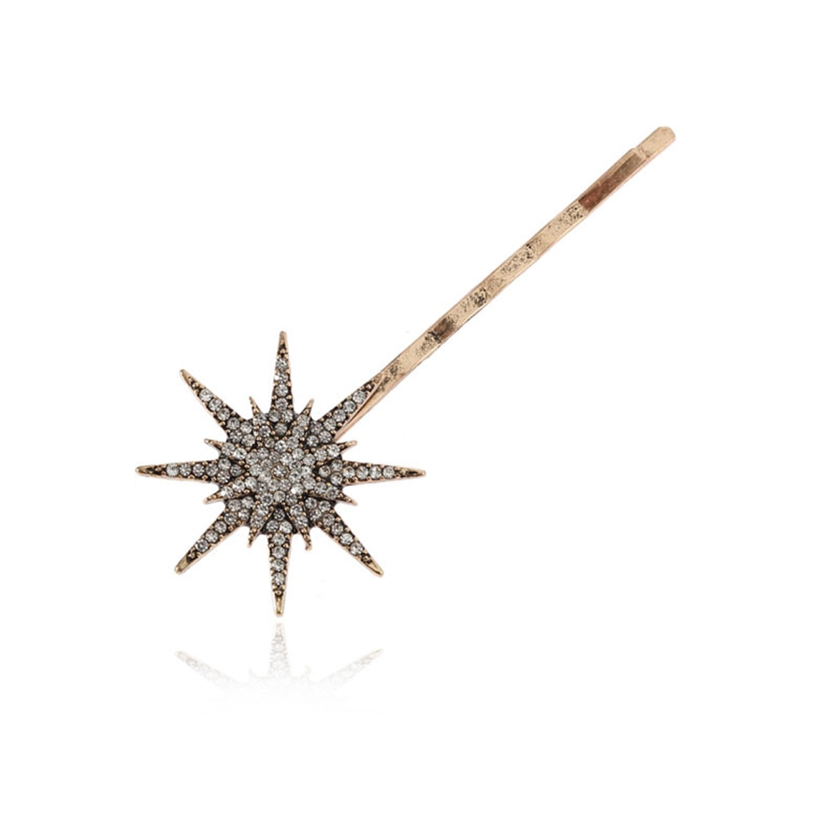 18 unids/set, horquilla de pelo con diamantes de imitación de Luna y Estrella, horquilla para el pelo, accesorios para el cabello para novia, diademas para mujer, de joyería para boda