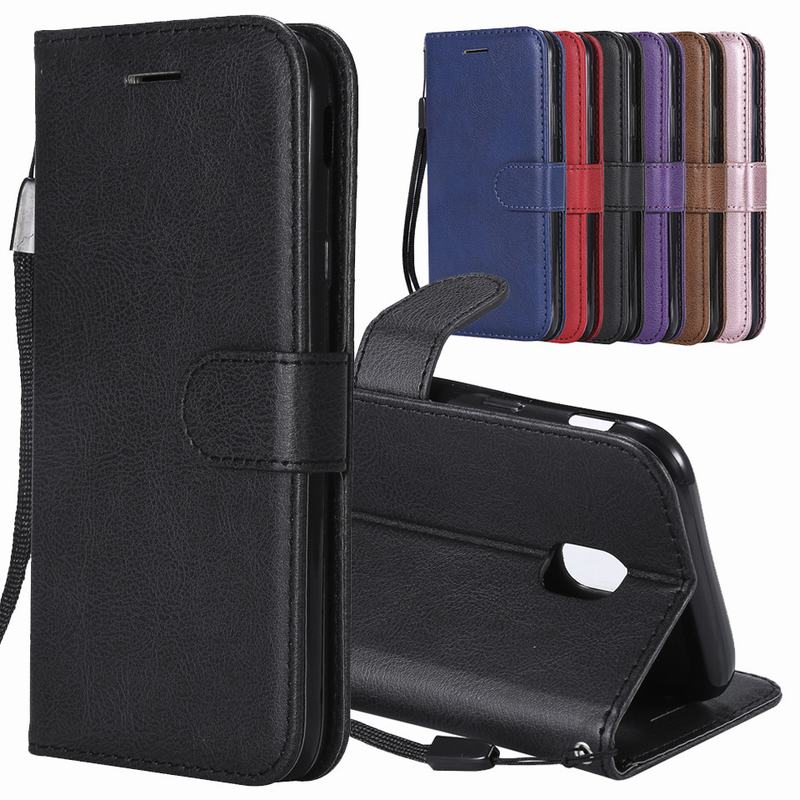 Flip Case For Samsung Galaxy J3 Cover Case Samsung J330 Leather Wallet Card Case For Samsung J3 J330 Cover EU Version