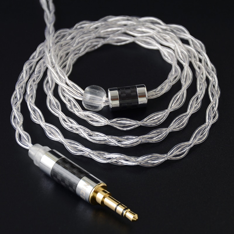 NICEHCK LitzPS 4N Litz Pure Silver Earphone Upgrade Cable 3.5/2.5/4.4mm MMCX/NX7 Pro/QDC/0.78mm 2Pin For DB3 KXXS LZ A7 ST-10s