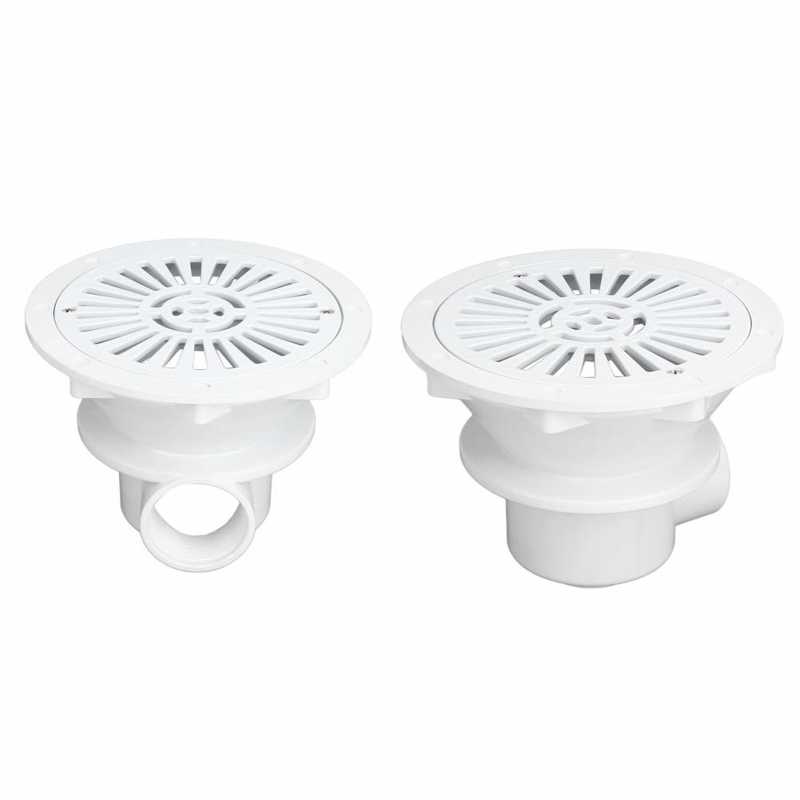 Pool Main Drain Floor Drain Swimming Pool Drain ABS for Water Inlet Draining Accessory