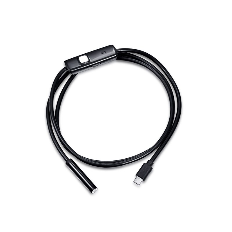 7mm Endoskop Kamera Flexible IP67 Wasserdichte Micro USB Inspektion Endoskop Kamera für Android PC Notebook 6LEDs Einstellbare