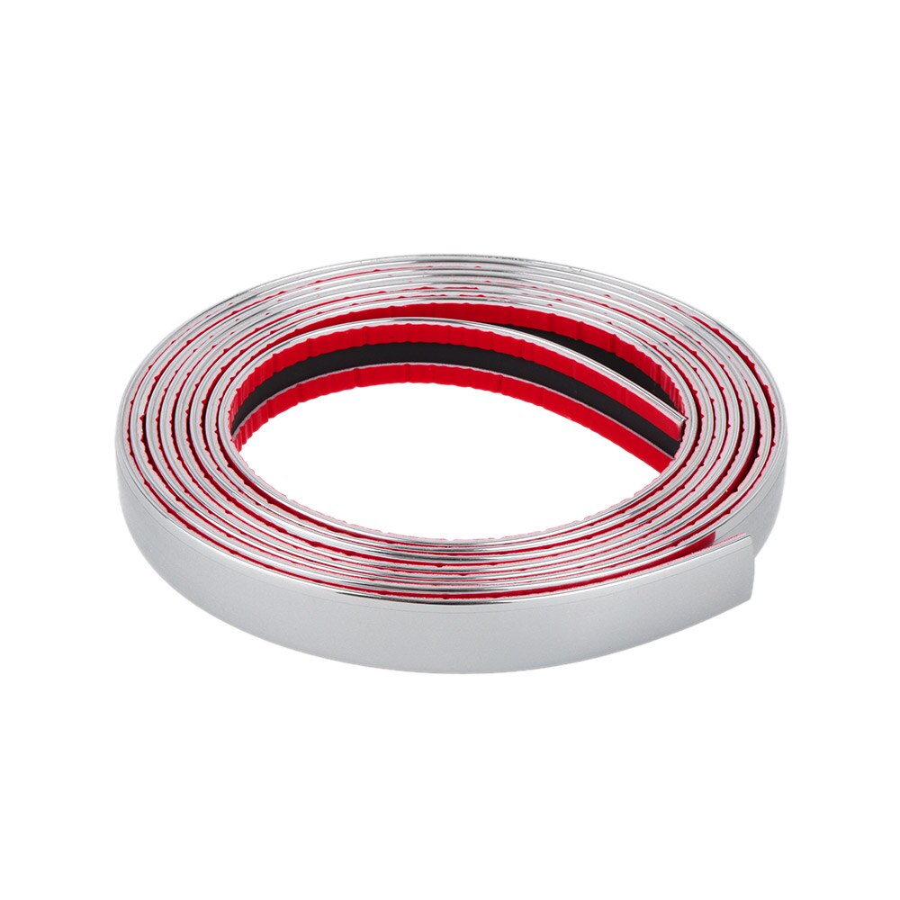 6/8/10/12/15/20mm Auto Chrom Styling Aufkleber Moulding Trim Streifen Band auto DIY Körper Stoßfänger Schützen Aufkleber