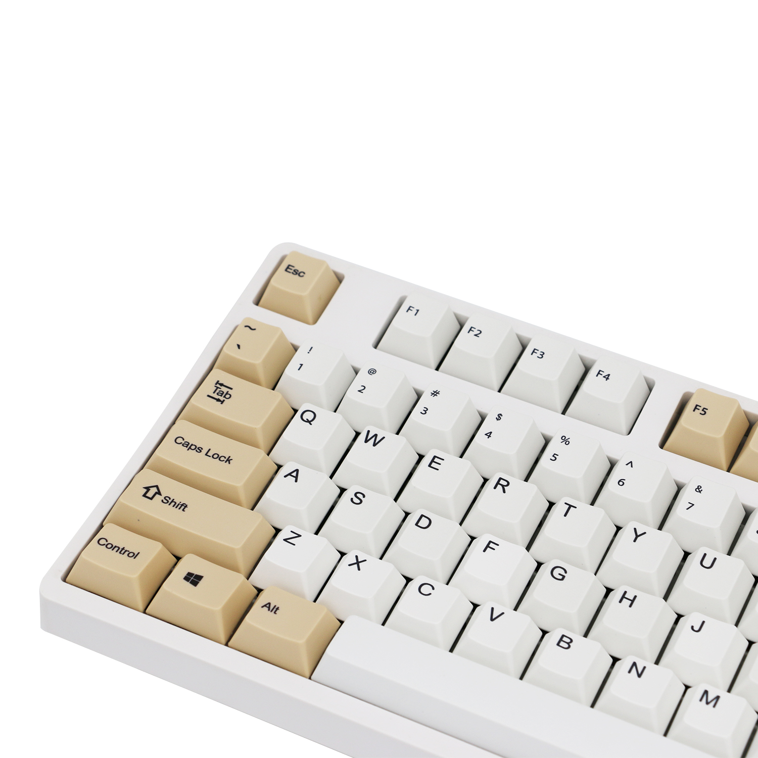 Milk tea oatmeal theme PBT sublimation original mechanical keyboard IKBC cherry height keycap keyboard caps