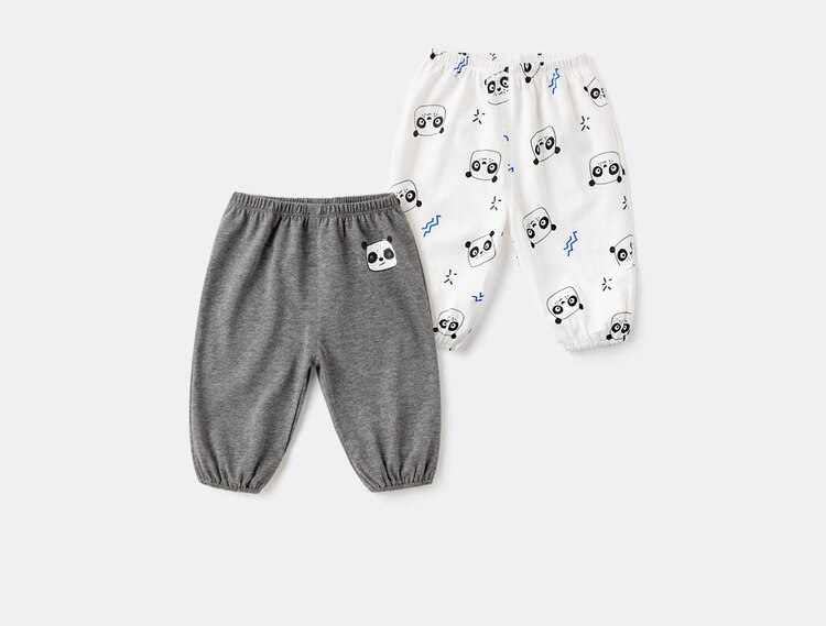 Zomer Anti-Muggen Broek Voor Baby Jongens En Meisjes, luchtdoorlatend Broek Voor Baby Jongens En Meisjes Voor 1-3 Jaar Oud: Grey / 66cm