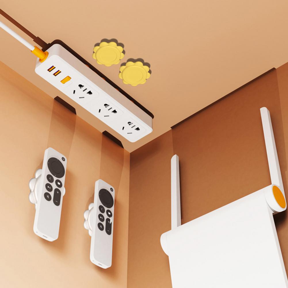 Useful Magnet Power Strip Hook Universal Tidy Keeping Magnet Power Strip Hanger Magnet Power Strip Rack 1 Set