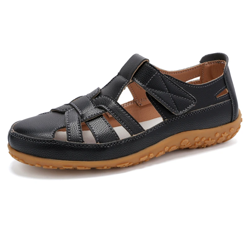 zomer loafers dames sandalen dames sandalen comfortabele flats wandelsandalen bedekte teen strandschoenen damesschoenen schoenen