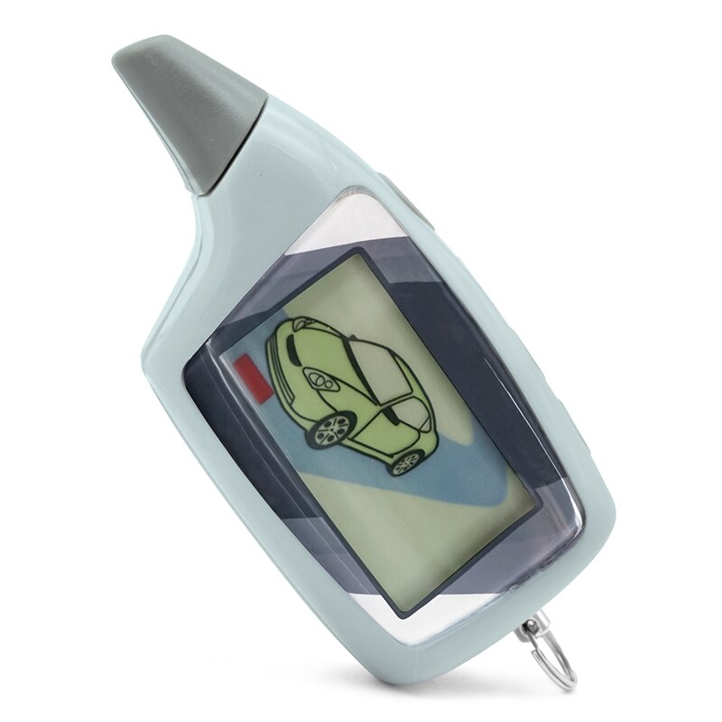 LCD Remote Control Key Fob For Russian Vehicle Security 2 Way Car Alarm System Scher Khan M5 Scher-khan Magicar 5