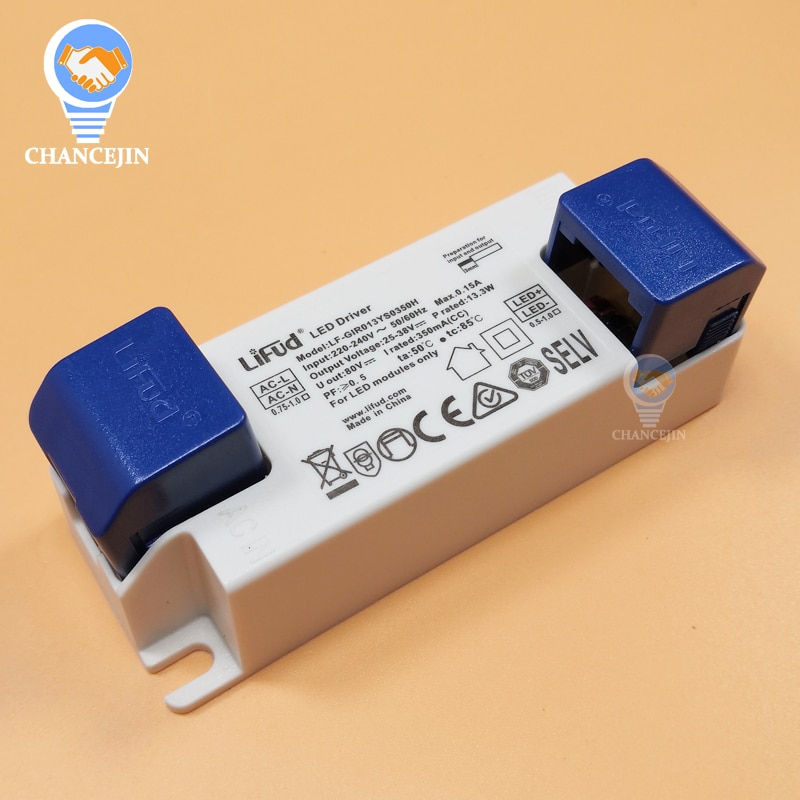 LiFud LED driver LF-GIR009YS LF-GIR013YS series 25-42V 135mA 160mA 180mA 200mA 250mA 300mA 350mA CE CB TUV SAA RCM Certification