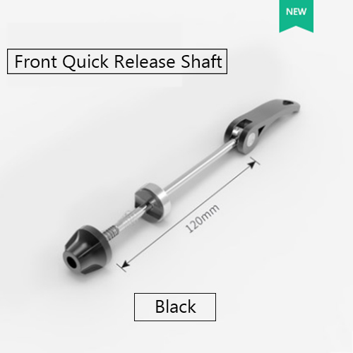 Wheel Hub Quick Release QR Front Rear Axle Skewer Bicycle Skewers Ultralight Quick Release Skewers for MTB Road Bike: black-F