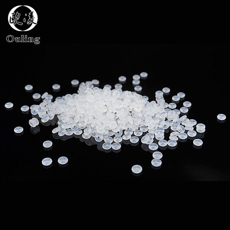 20Pcs M3 M4 M5 M6 M7 M8 M9 M10 Wit Silicon Zwarte Nbr O-Ring Seals Schroef Washer rubber Washer Pakking Ring Assortiment Pakkingen