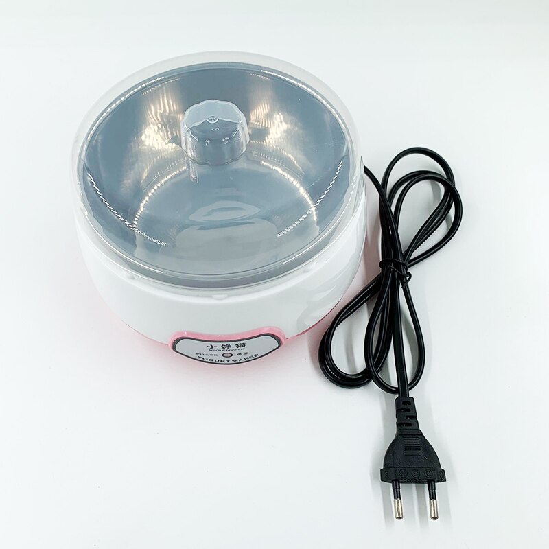 Mini máquina automática para hacer Yogurt, dispositivo de uso doméstico, con enchufe europeo, 220V