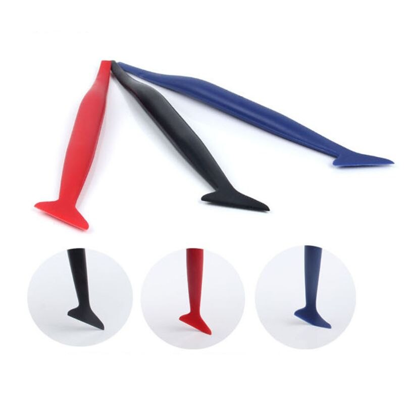 Neue 1 einstellen 4-in-1 Mikro-schaben Vinyl Blättern Grafik Fliesen Fenster Film Film Minimale Lücke anwendung Folie Schaber Kunststoff Schaber