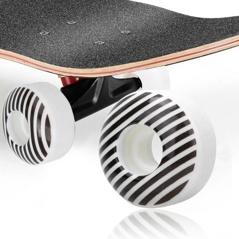 4 Stks/set 95A Skateboard Wiel Elektrische Longboard Wielen Dubbele Rocker 52X30mm Voor Street Skate