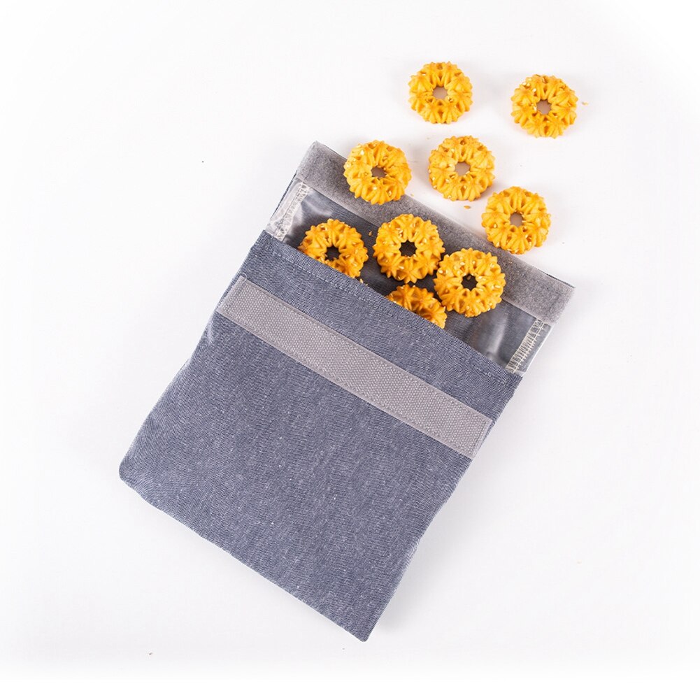 Herbruikbare Verzegelde Tassen Pakket Reizen Picknick Snack Eten Drinken Opbergtas Snoep Opslag