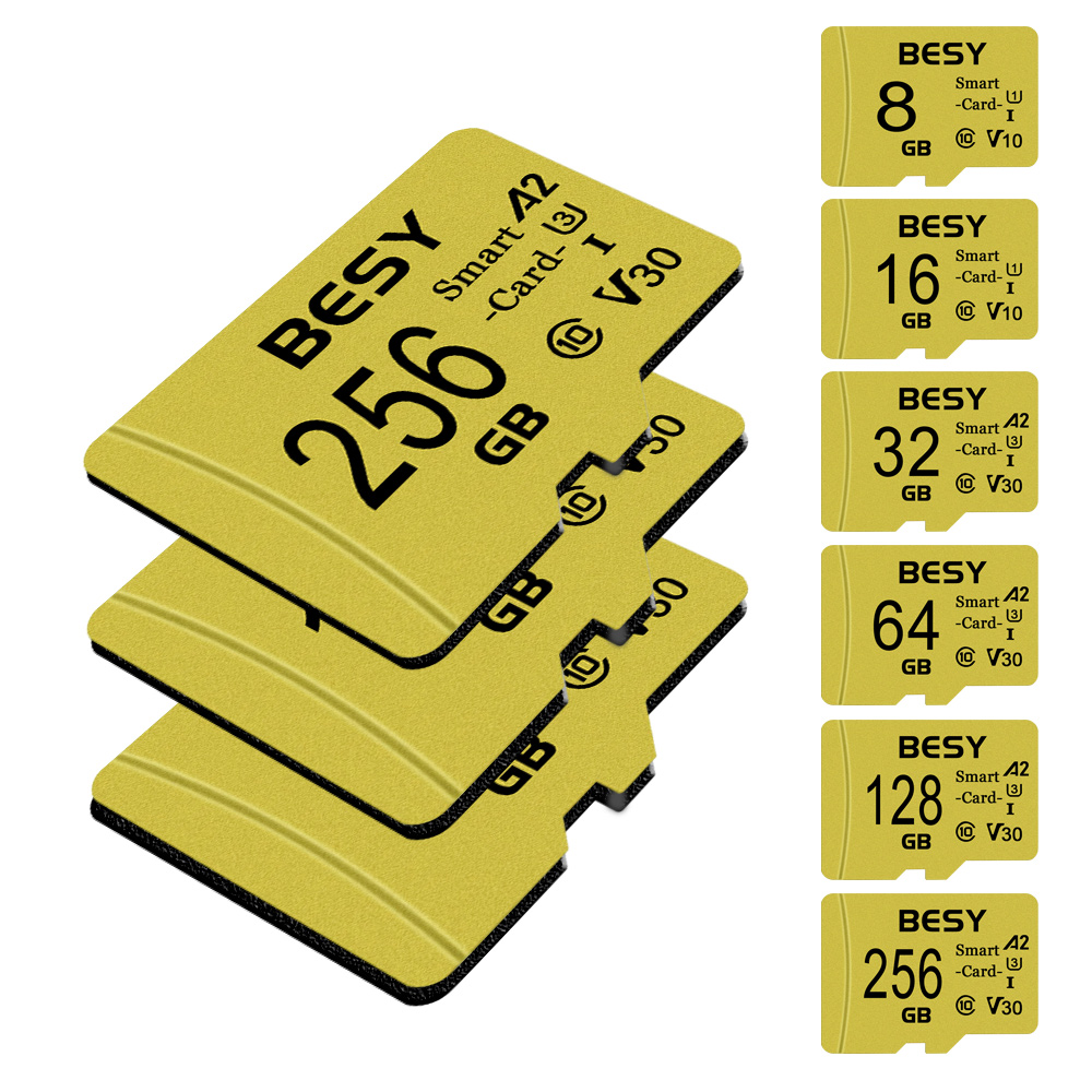 Micro-Speicherkarte 2 GB 4 GB 8 GB 16 GB SD-Karte High Speed 32 GB C10 TF-Flash-Karte für Telefonüberwachungskamera Minisd 64 GB 128 GB 256 GB