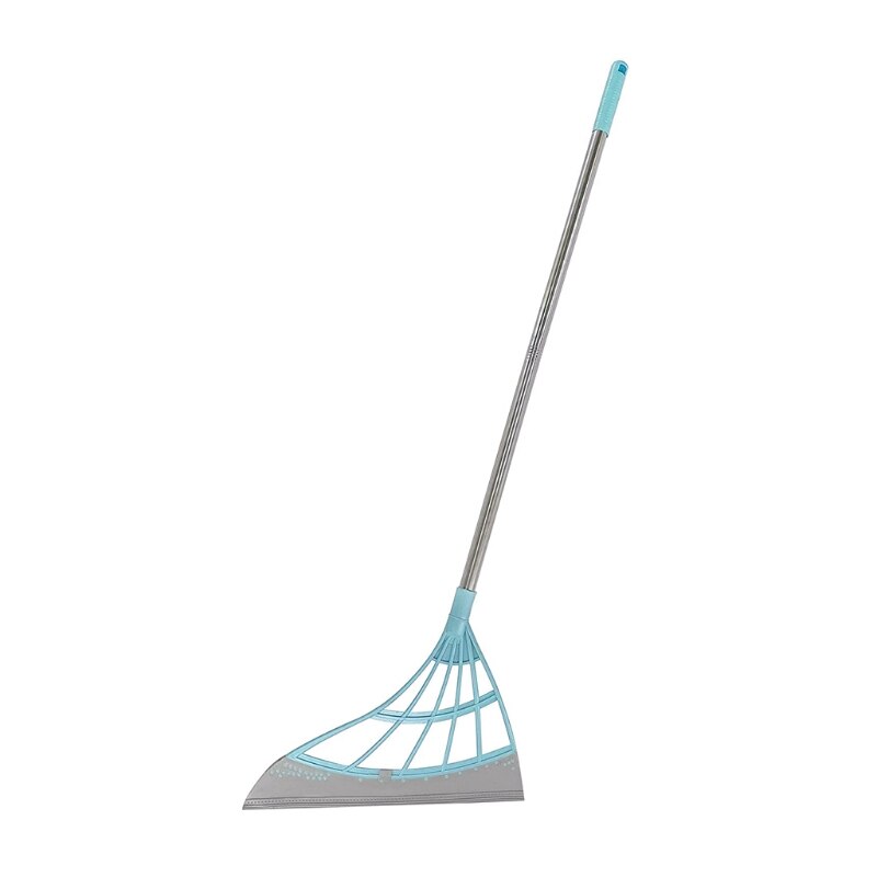 Removable Dual-use Super Sweeper Broom for Living Room Kitchen Bathroom Hangable Handle Easy to Clean