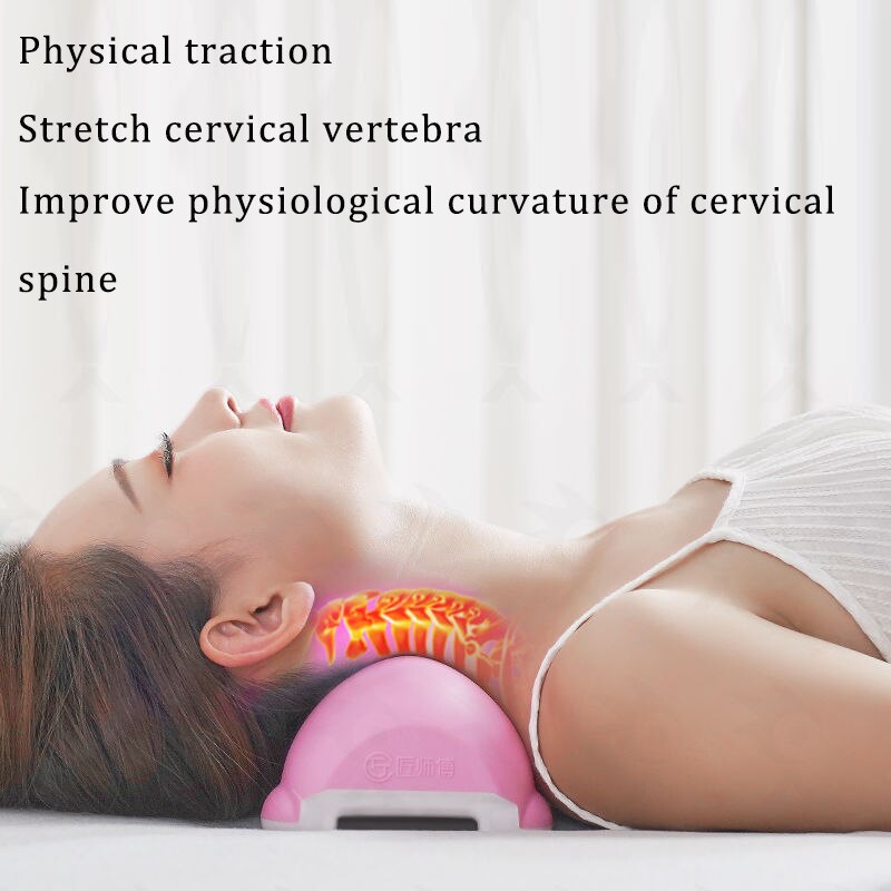 Multifunctional electric cervical massage pillow for cervical vertebra special physiotherapy reverse arch patients Massage tools
