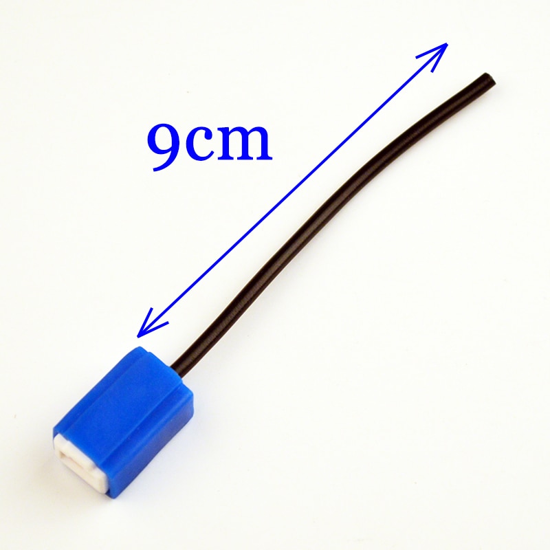 Conector Lâmpada para H1 Hippcron H3 H4 H7 HB3 9005 HB4 9006 H8 H11 Feminino Cerâmica Soquete para Lâmpada Auto Conectores (2 PÇS/LOTE)