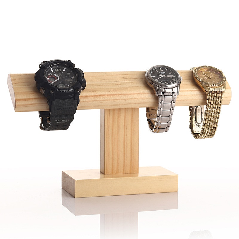 Inclined Display Solid Wood Watch Display Rack Hand Jewelry Display Rack Bracelet Hanging Display Props