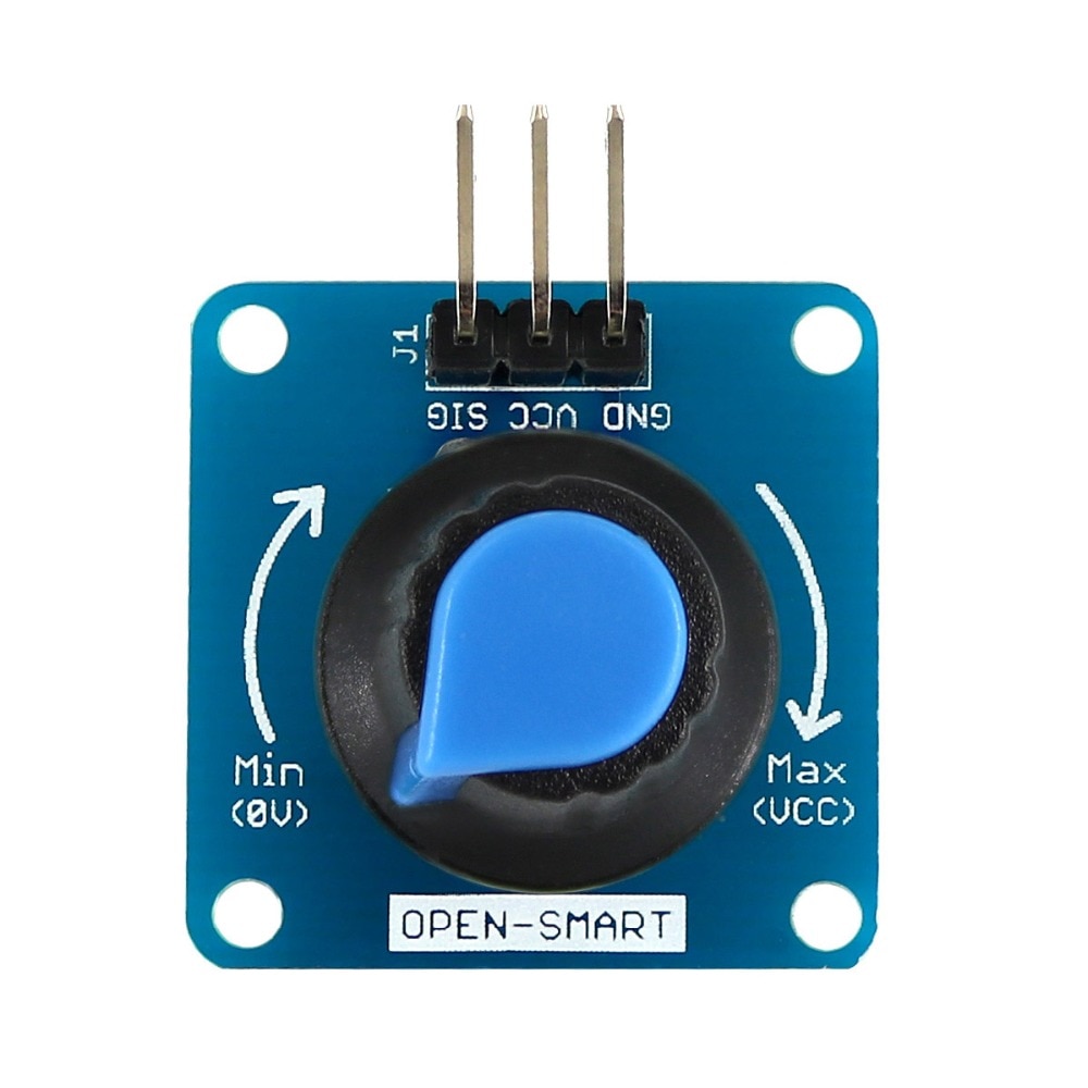 Blue Rotary Angle Sensor Module Light / Volume Con... – Grandado