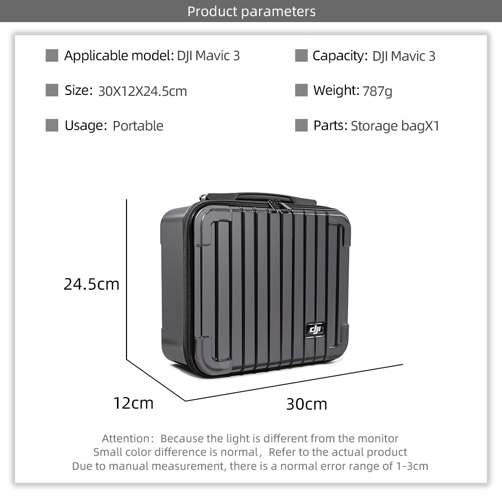 2021 DJI Mavic 3 custodia per custodia per DJI Mavic 3 borsa per accessori impermeabile e anticollisione zaino per Drone rigido