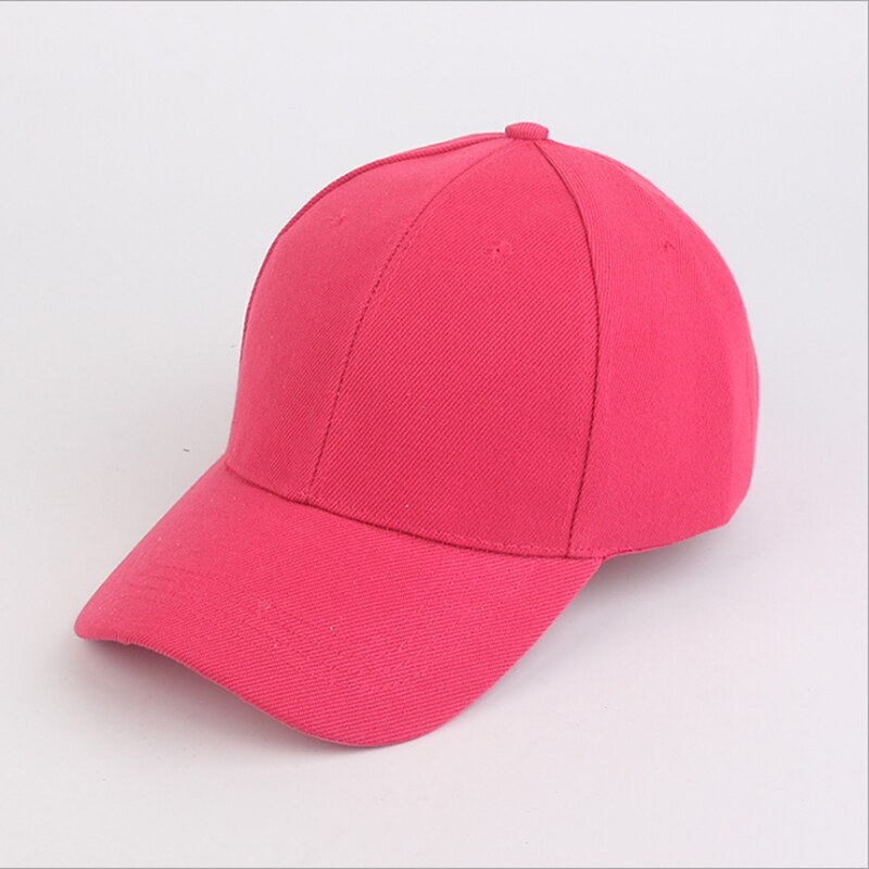 Adjustable Solid Color Shading Hip Hop Unisex Baseball Cap Sun Protection Spring Summer Outdoor Men Dad Hat Snapback: 11