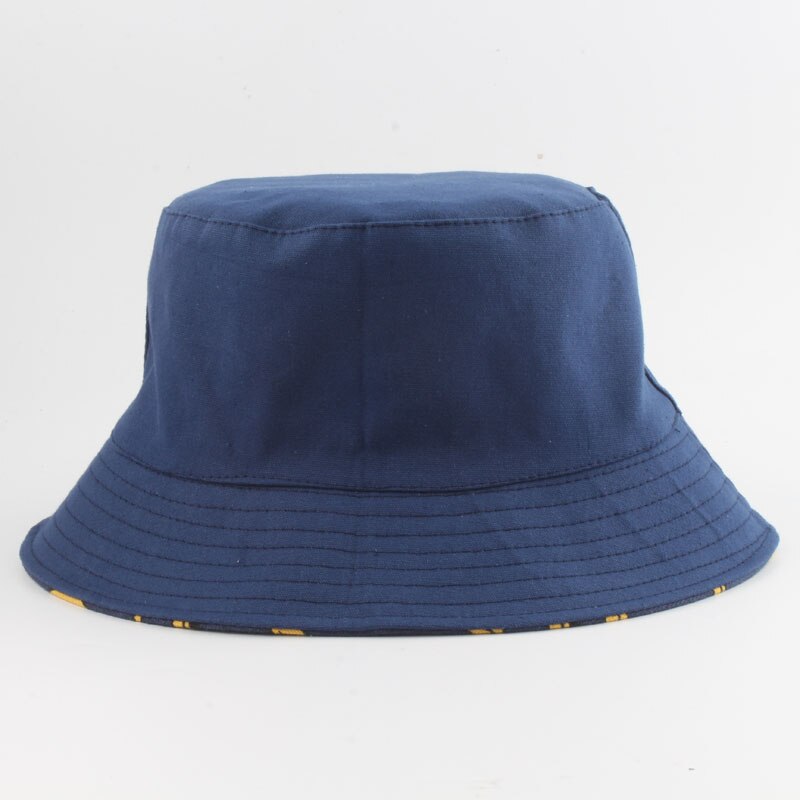 Panama Bucket Hat Men Women Summer Bucket Cap Banana Print Bob Hat Hip Hop Gorros Fishing Fisherman Hat